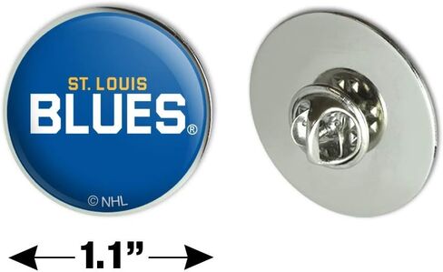 GRAPHICS & MORE NHL St. Louis Blues Logo Metal 1.1" Tie Tack Hat Lapel Pin Pinback in Saudi Arabia