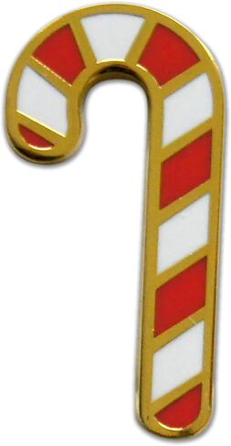 Novel Merk Merry Christmas Holiday – Santa Hat, Holly, Candy Cane or Other Seasonal Lapel Pin, Hat Pin & Tie Tack Set - Clutch Back in Saudi Arabia