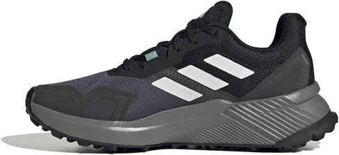 adidas Women's Terrex Soulstride, Black/Crystal White/Grey, 8.5 in Saudi Arabia