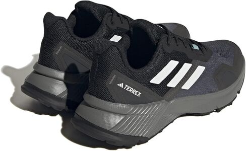 adidas Women's Terrex Soulstride, Black/Crystal White/Grey, 8.5 in Saudi Arabia