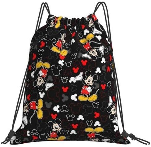 Raoirlw Drawstring Bag Waterproof Adjustable Lightweight Sport Gym Sack Drawstring Backpack for Men Women in Kuwait