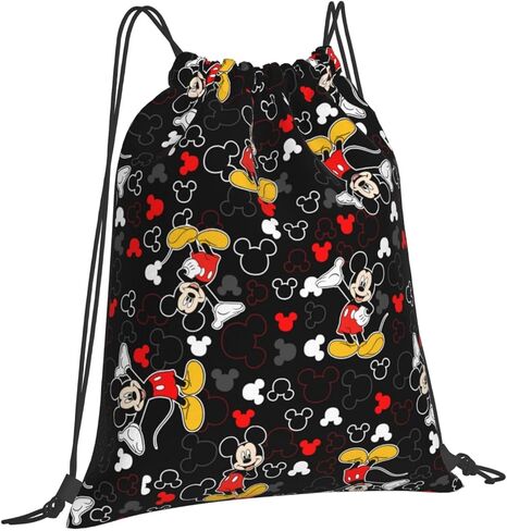 Raoirlw Drawstring Bag Waterproof Adjustable Lightweight Sport Gym Sack Drawstring Backpack for Men Women in Kuwait