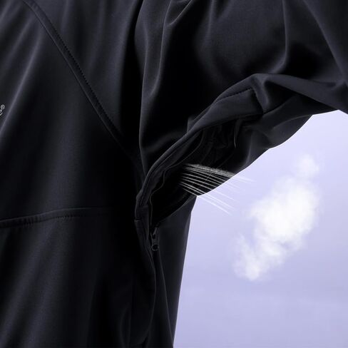 YINGJIELIDE Men's Rain Defender Loose Heavyweight Sweatshirt,Wind & Water Resistant Snow Jackets,Waterproof Fleece Hoodies in Kuwait