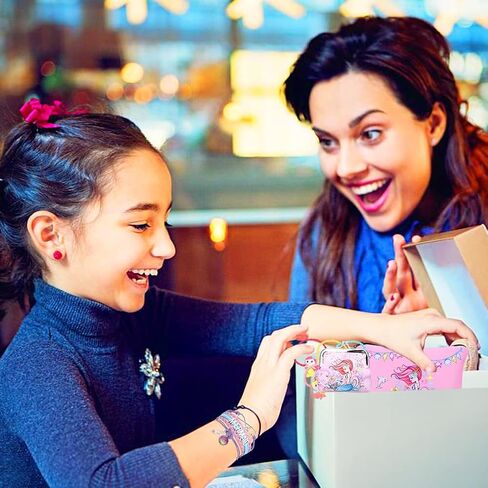 RHCPFOVR Mermaid Gifts for Girls - Drawstring Backpack,Makeup Bag,Bracelet,Necklace for Party Favors in Kuwait