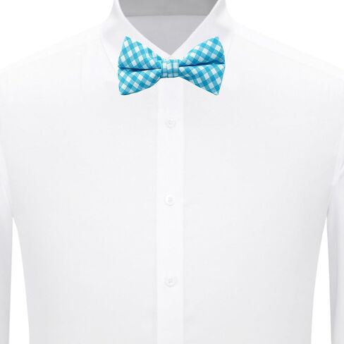 ربطة عنق رجالي من Jacob Alexander بنمط مربعات مربوطة مسبقًا in Kuwait