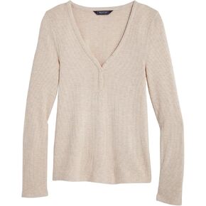 vineyard vines Women's Dreamcloth Waffle Lounge Henley in Kuwait