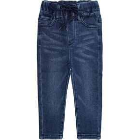 KIDSCOOL SPACE Girls Jeans,Elastic Waist Stretchy Denim Pants in Saudi Arabia