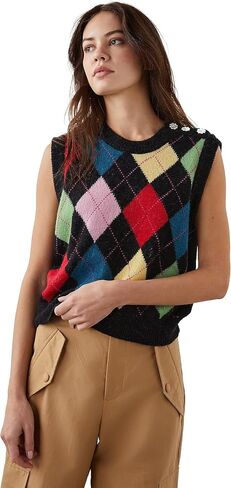 Rails Women's Christie Argyle Sweater Vest in Saudi Arabia
