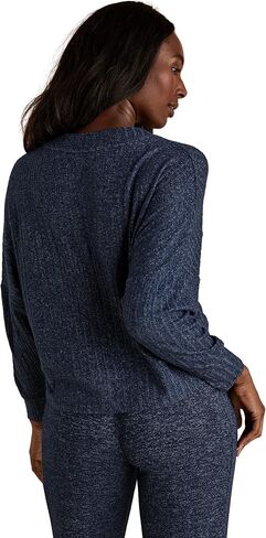 Marks & Spencer Women's Loungewear Cozy Rib Long Sleeve Sweat Top in Saudi Arabia