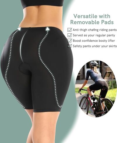 Figninget Hip Padded Hip Dips Pads Butt Enhancer Low Waist Bbl Shorts Hip Pads Shapewear for Women in Saudi Arabia