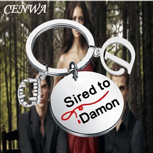 CENWA Mystic Falls Gift Sired to Damon Keychain Team Salvatore Gift in Saudi Arabia