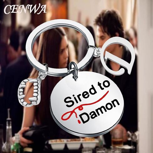 CENWA Mystic Falls Gift Sired to Damon Keychain Team Salvatore Gift in Saudi Arabia