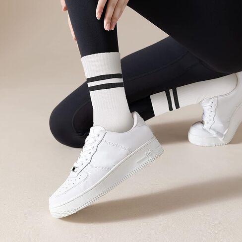 3 أزواج من جوارب اليوجا مع مقابض من باوبلايكيدز للنساء البيلاتيس، جوارب دائرية غير قابلة للانزلاق لتمارين رقص الباليه in Kuwait