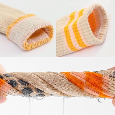 جوارب يوجا للسيدات من JUCHYDii مع مقابض، جوارب قابضة غير قابلة للانزلاق للبيلاتيس والباري والباليه والتدريبات والمستشفيات in Kuwait