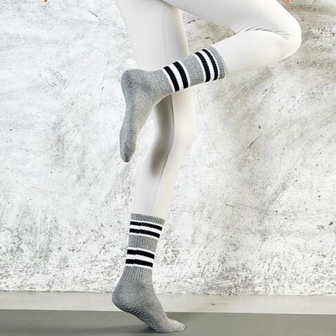 جوارب يوجا للسيدات من JUCHYDii مع مقابض، جوارب قابضة غير قابلة للانزلاق للبيلاتيس والباري والباليه والتدريبات والمستشفيات in Kuwait
