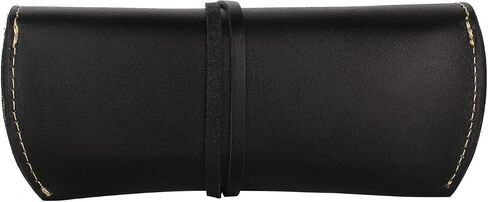 ZLYC Unisex Handmade Genuine Leather Hard Eyeglass Case Sunglasses Holder in Saudi Arabia