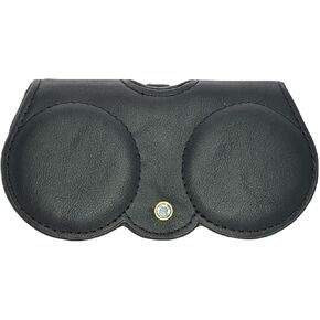 Premium Vegan Leather Soft Eyeglasses and Sunglasses Case for Women – Slim, Cushioned, Travel-Friendly, with Strap