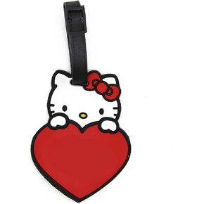 CellDesigns Cartoon Luggage Tag Suitcase ID Tag with Adjustable Strap