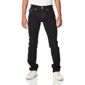 بنطلون جينز رجالي ماركة True Religion Ricky Big T مستقيم الساق مع جيب خلفي in Saudi Arabia