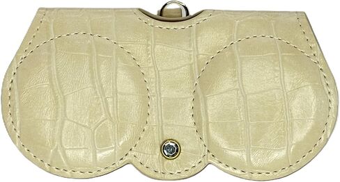 Premium Vegan Leather Soft Eyeglasses and Sunglasses Case for Women – Slim, Cushioned, Travel-Friendly, with Strap in Saudi Arabia