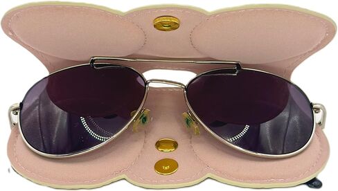 Premium Vegan Leather Soft Eyeglasses and Sunglasses Case for Women – Slim, Cushioned, Travel-Friendly, with Strap in Saudi Arabia