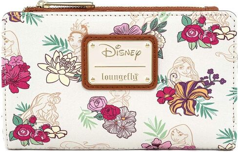 Loungefly Disney Princesses Floral Faux Leather Wallet in Saudi Arabia