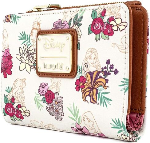 Loungefly Disney Princesses Floral Faux Leather Wallet in Saudi Arabia