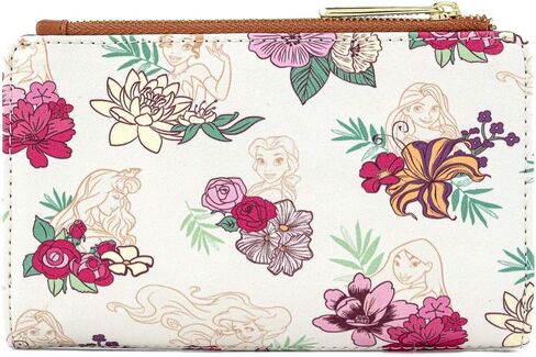 Loungefly Disney Princesses Floral Faux Leather Wallet in Saudi Arabia