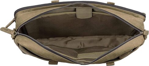 LEABAGS Leather Briefcase for Men Women - Genuine Buffalo Leather 15 Laptop Bag Istanbul - Shoulder Messenger Bag Vintage in Kuwait