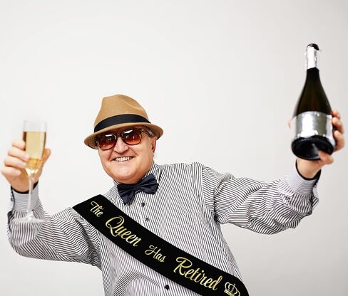 JPACO The Queen Has Retired Sash – Gold Foil Retirement Sash for Women in Kuwait