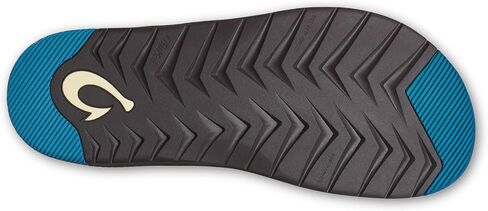 OLUKAI Awiki Men's Beach Sandals, Quick-Dry Flip-Flop Slides, Water Resistant Lining & Wet Grip Soles, All-Day Comfort & Arch Support in Saudi Arabia