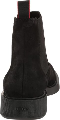 HUGO Men's Iker Suede Chelsea Boot Hiking Shoe in Saudi Arabia
