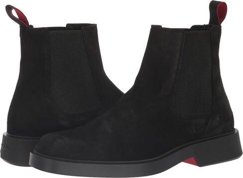 HUGO Men's Iker Suede Chelsea Boot Hiking Shoe in Saudi Arabia