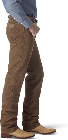 Wrangler Men's 13MWZ Cowboy Cut Original Fit Jean, Black Whiskey, 35W x 32L in Saudi Arabia