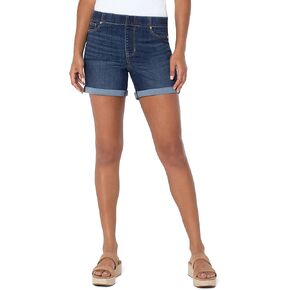 Liverpool Women's Chloe Pull-On Short with Rolled Cuff 4.75" Ins