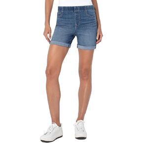 Liverpool Women's Chloe Pull-On Short with Rolled Cuff 4.75" Ins in Kuwait