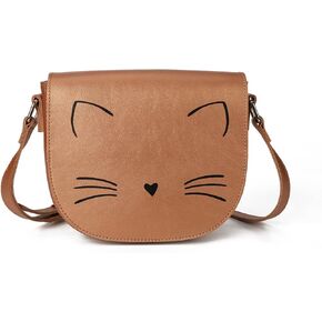 Gladdon Crossbody Bags for Teen Girls Small Fashion Preteen Purses Cat Gold in Kuwait
