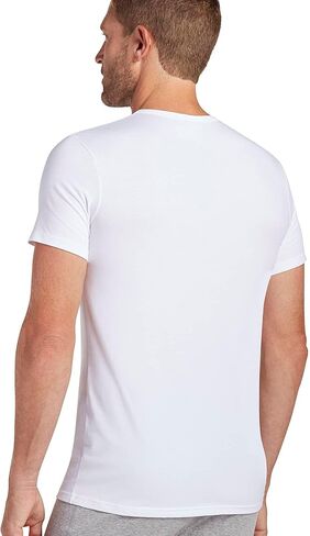 Jockey Men's Undershirt Slim Fit Cotton Stretch Crew Neck T-Shirt - 6 Pack in Saudi Arabia