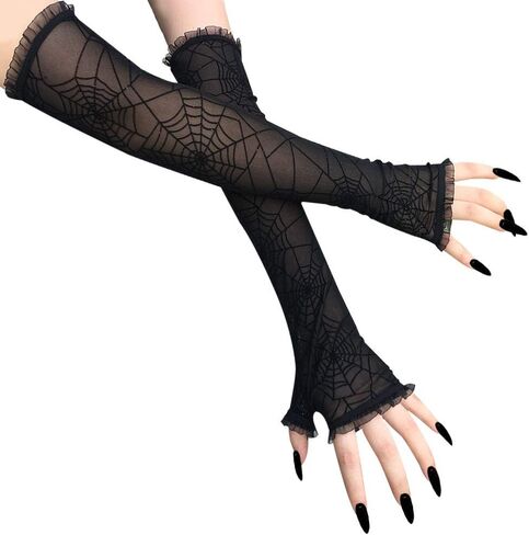 Cxapnstou Women Lace Gloves Elegant Courtesy Glove for Wedding Dinner Parties（Many Styles） in Saudi Arabia