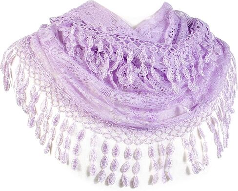 وشاح ودانتيل إنفينيتي أنثوي مع هامش على شكل دمعة in Kuwait