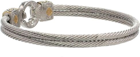 مجموعة جون ميديروس جميلة أنتيك 17.78 سم سوار دائري زركونيا مكعب مصنوع في أمريكا in Kuwait