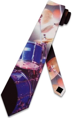 Three Rooker Drums tie Mens Percussion Neckties by The Necktie Company in Saudi Arabia