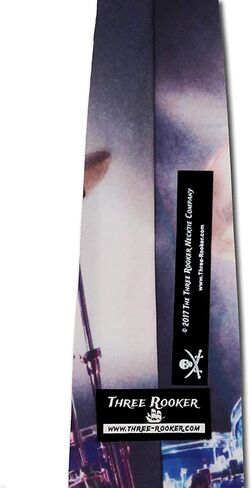 Three Rooker Drums tie Mens Percussion Neckties by The Necktie Company in Saudi Arabia