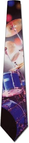 Three Rooker Drums tie Mens Percussion Neckties by The Necktie Company in Saudi Arabia