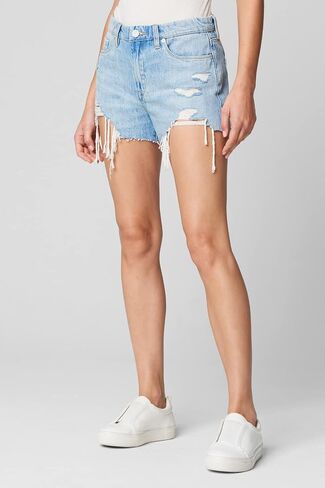 [BLANKNYC] Womens Distresed High Rise Cut Off Denim Short, Comfortable & Stylish in Saudi Arabia