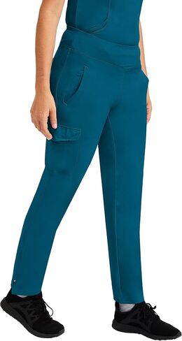 healing hands Womens Yoga Scrubs Pant 6 Pocket HH360 9155 Naomi Athleisure Scrub Yoga Pant for Women in Saudi Arabia