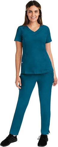 healing hands Womens Yoga Scrubs Pant 6 Pocket HH360 9155 Naomi Athleisure Scrub Yoga Pant for Women in Saudi Arabia