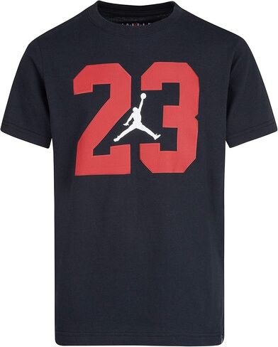 Nike Air Jordan Jumpman Big Boys 23 Jumpman T Shirt (X-Large, Black/Gym Red) in Saudi Arabia