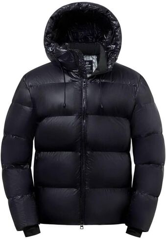 wantdo Men's Winter Coats Puffer Parka Jacket Warm Windproof Coat with Hood in Saudi Arabia