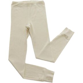 Hocosa of Switzerland Little Kids Organic Wool-Silk Long-Underwear Pants